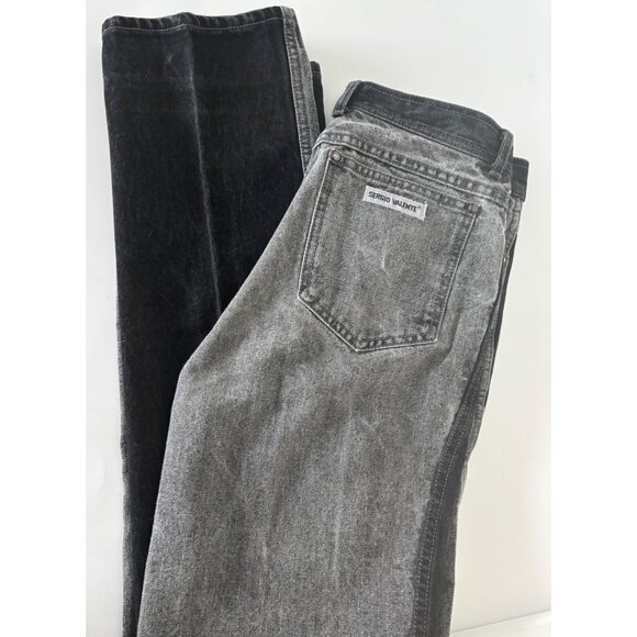 Sergio Valente Denim - VTG Sergio Valente Jeans 32 Two-Tone High Rise Straight Leg Festival Streetwear